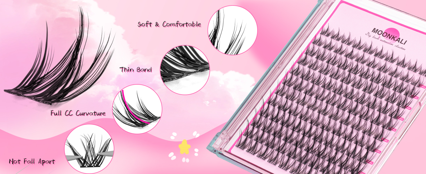 lash cluster natural eyelash cluster wispy cluster eyelash extensions managa lashes clusters fluffy