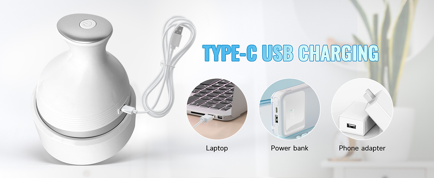  Electric Scalp Massager