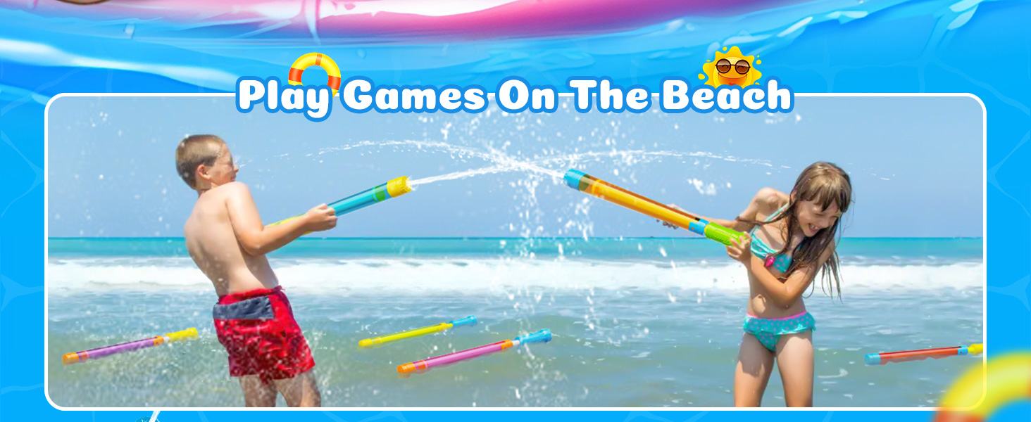 Water Gun Squirt Toys for Kids Adults