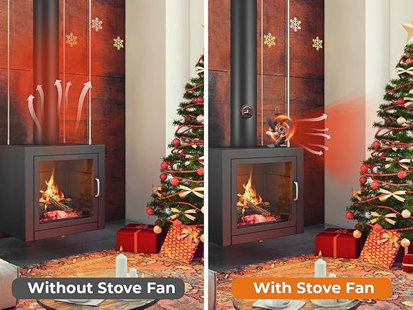 wood stove fan
