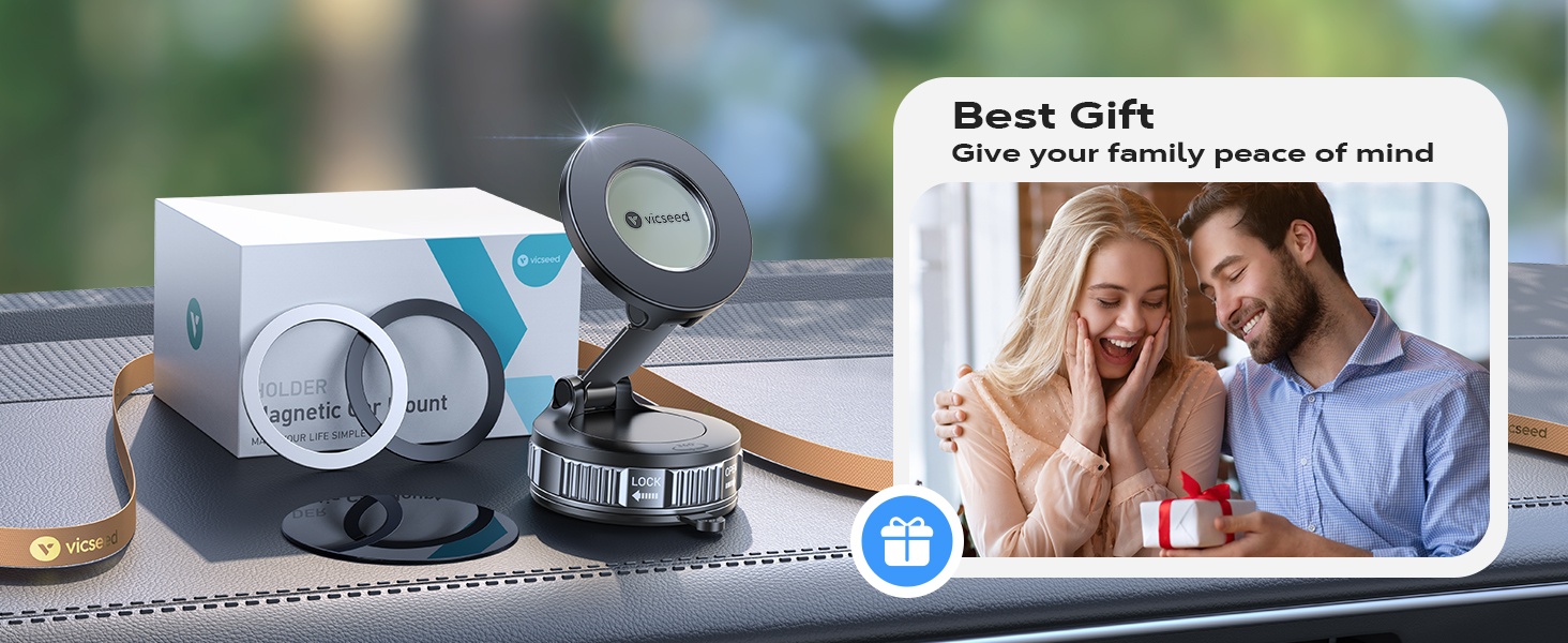 vicseed phone holder for the car mobile car holder 360 degree rotating car dashboard phone holder