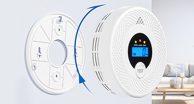 wifi smoke detector carbon monoxide detector combo