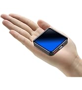 The Smallest 10000mAh Small Power Bank, Fast charge Mini Portable Charger, USB C Input/Output wit...