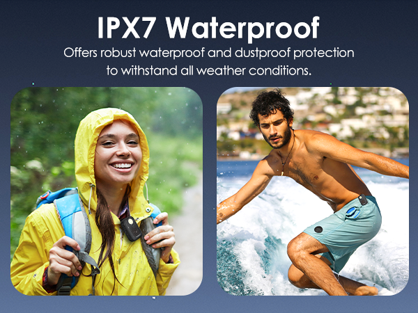 IPX7 waterproof speaker
