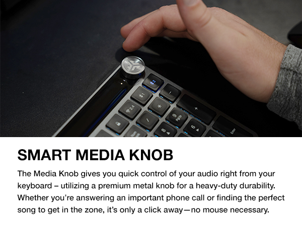 Smart media knob