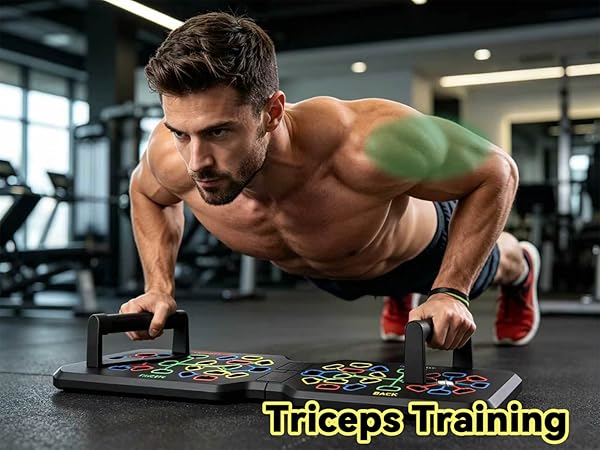 Green workout for triceps