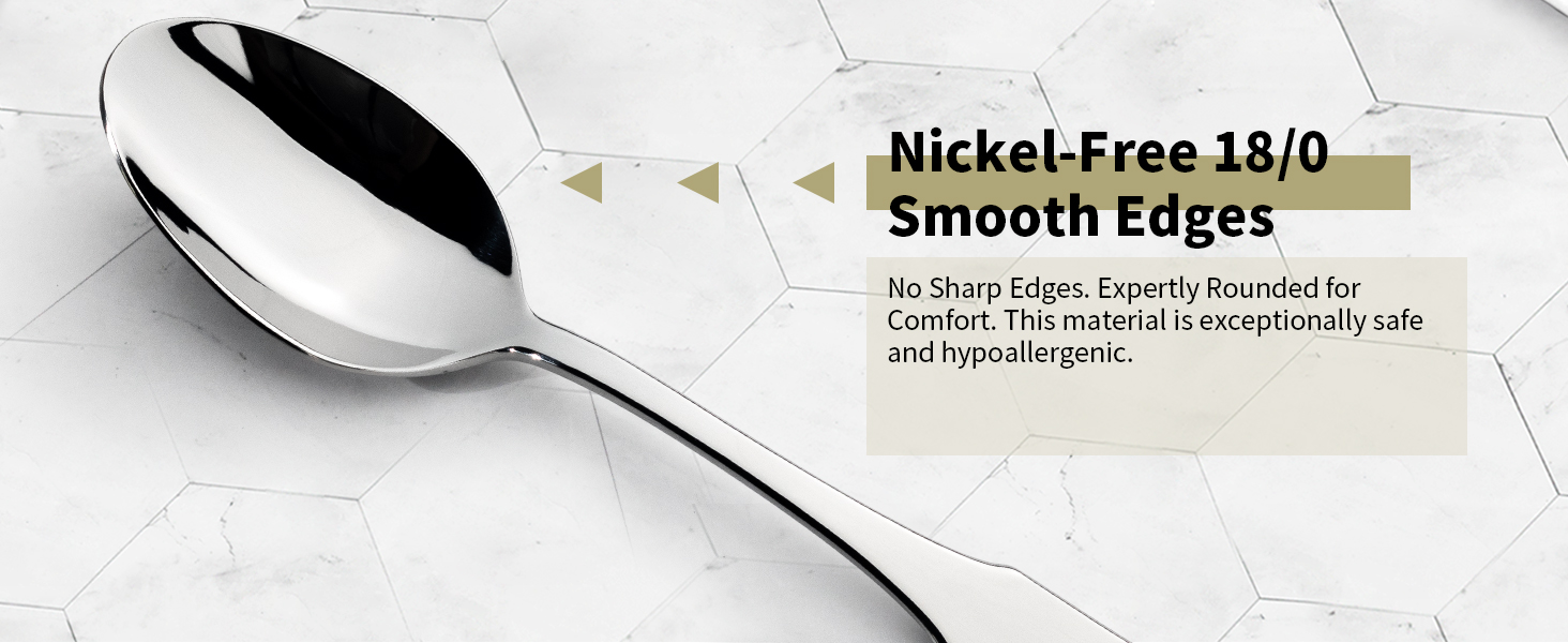 nickel-free 18\0 smooth edges