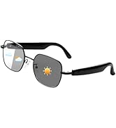 HAIXINDA Smart Glasses for Women Men, Anti-Blue Light &amp; Photochromic Lens, Intelligent Touch, Ope...