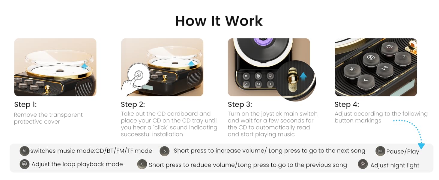 bluetooth speaker with cd player