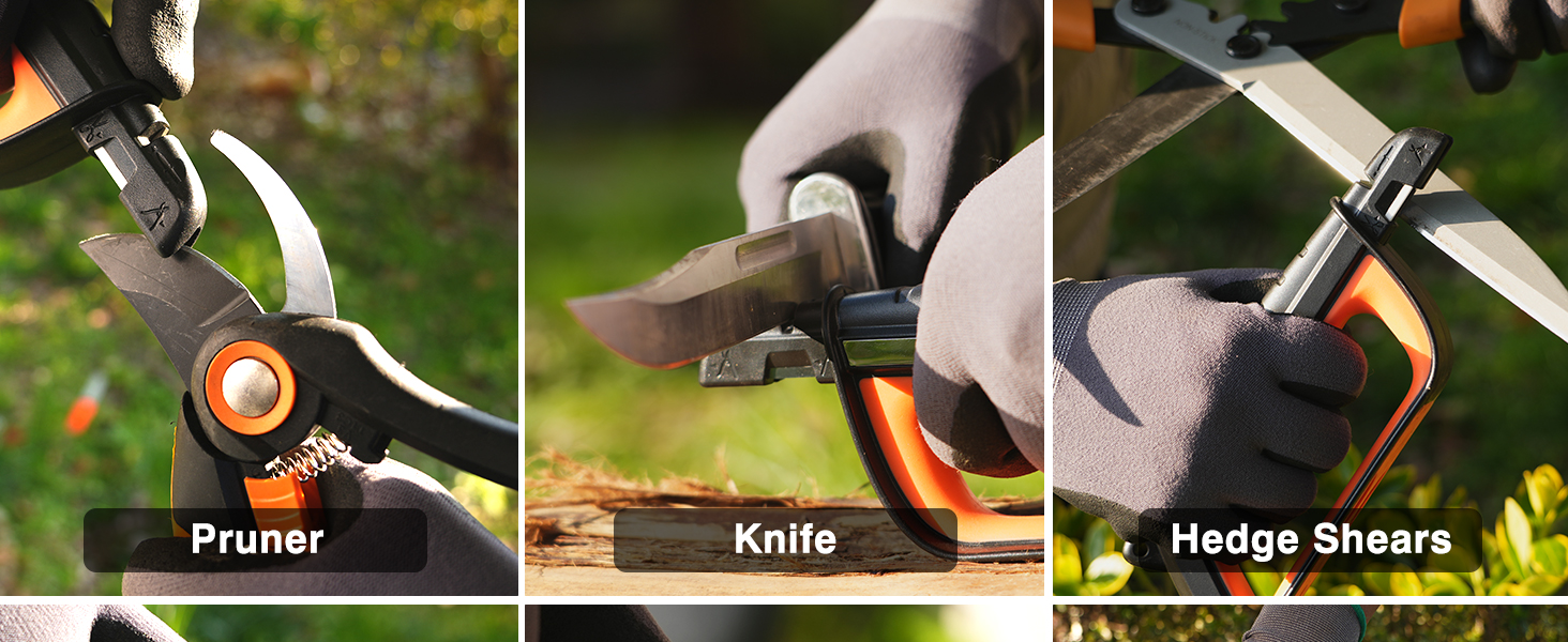 garden tool sharpener