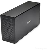 StarTech.com Thunderbolt 3 PCIe Expansion Chassis, External Enclosure With One PCI Express Slot, ...