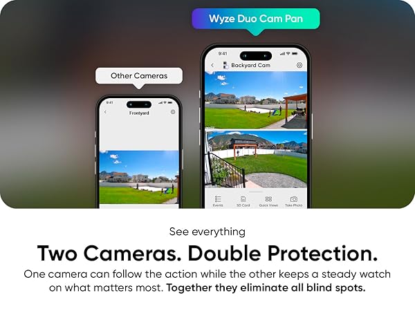 Wyze Duo Cam Pan Two Cameras