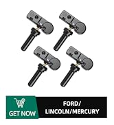 CDWTPS TPMS Sensor,315MHZ Tire Pressure Monitor System 4-Pack for Ford | Lincoln | Mercury Replac...