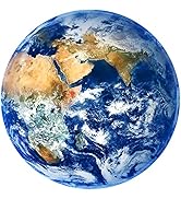 Round Gaming Mouse Pad Non Slip Rubber Mousepad 8.66x8.66x0.07 Inch with Stitched Edge Foldable M...