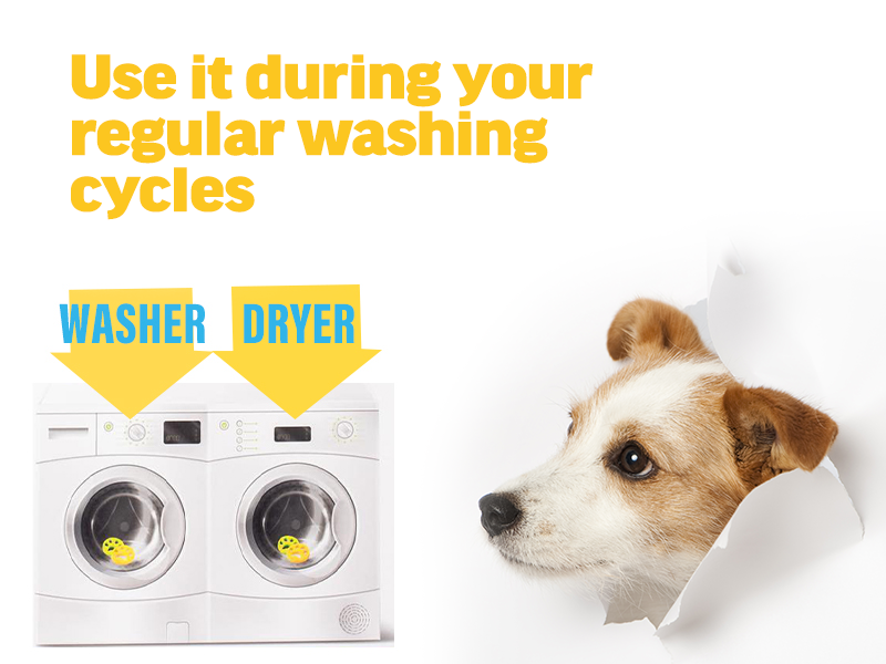 washing machine balls 2 pack laundry pet hair fur remover dryer dog catcher animal collector