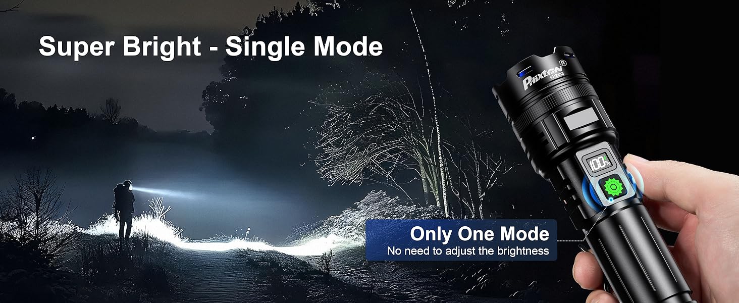 PH2403 rechargeable flashlight high lumens