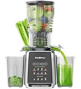 CKEMU Cold Press Juicer – 5.8" Extra-Wide Feed Chute | Max Nutrient Retention | Slow Masticating ...