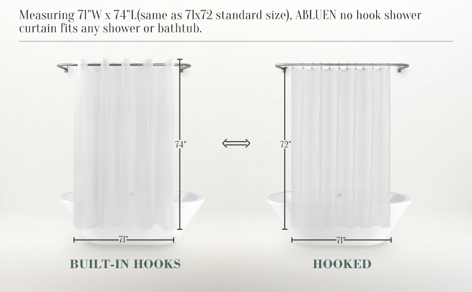 measuring 71&amp;#34;W x 74&amp;#34;L(same as 71x72 standard size)