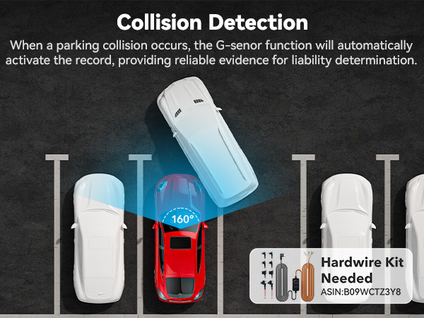 dash camera for cars front and rear