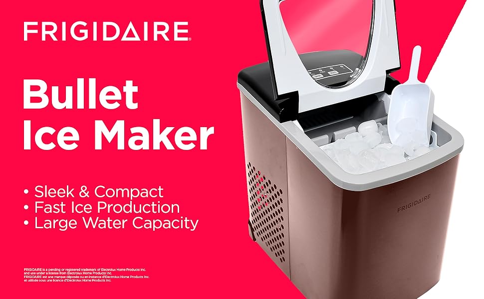 Frigidaire bullet ice maker