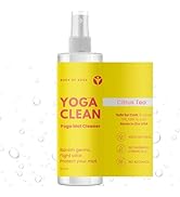 Yoga Clean - 100% Natural Yoga Mat Cleaning Spray and Deodorizer To Fight Odor and Protect Your M...