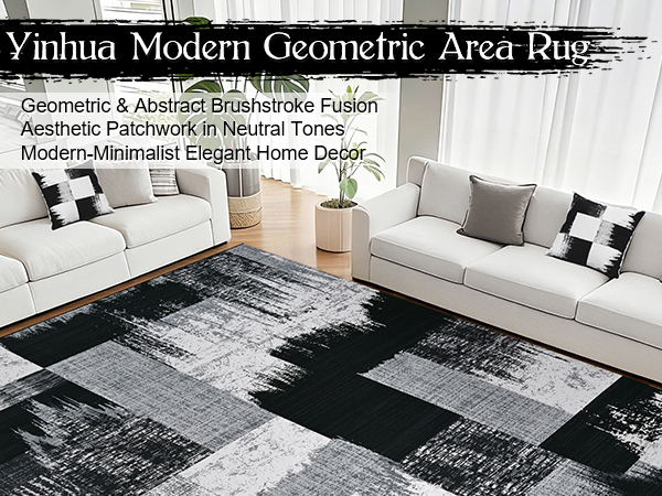 geometric area rugs 5x8