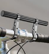 LOKTENWO Bike Handlebar Extender - 9.448" Carbon Fiber Extension with Aluminum Alloy Dual-Clamp B...