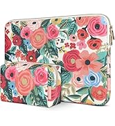 DOMISO 17.3 inch Laptop Sleeve Case Water-Resistant Computer Cover Bag with Small Pocket for HP, ...