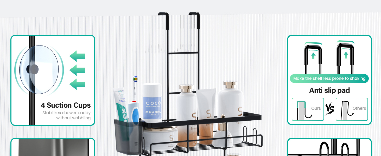 shower caddy over the door