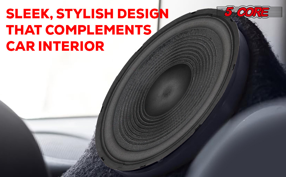 12 Inch Woofer Speakers Pair, 1200W Peak 4 Ohm Pro Audio DJ Replacement 2 Pieces