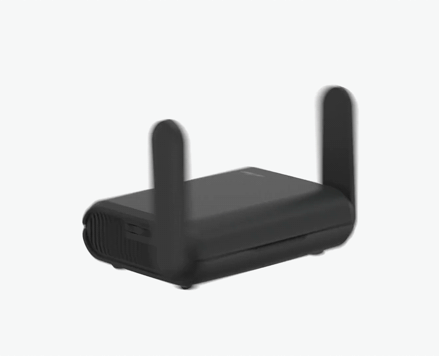 GL.iNet GL-AXT1800 Slate AX Pocket-Sized Wi-Fi 6 Travel Router 