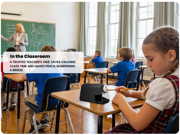 Classroom sharpener