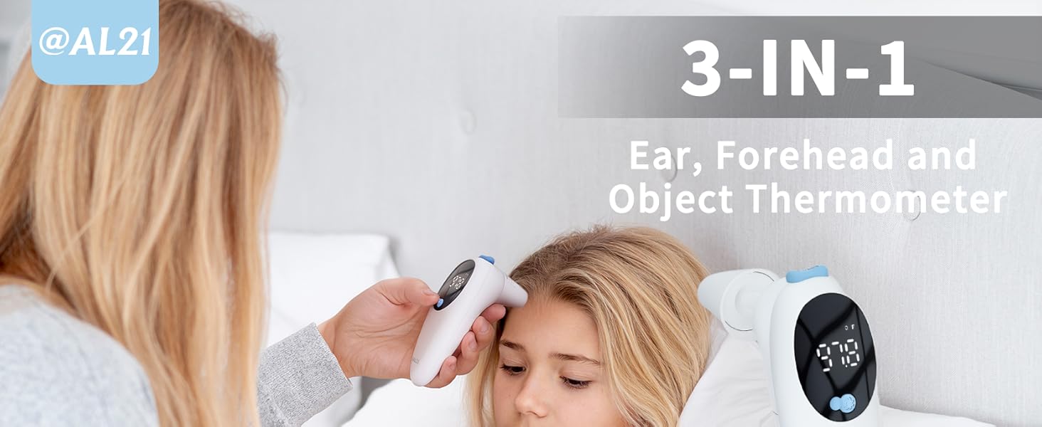 3-in-1 Forehead Thermometer