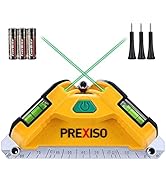 PREXISO Square Laser-65Ft Green Beam Floor Tile Laser Level, Tile Laser Line Projection, Angle 90...