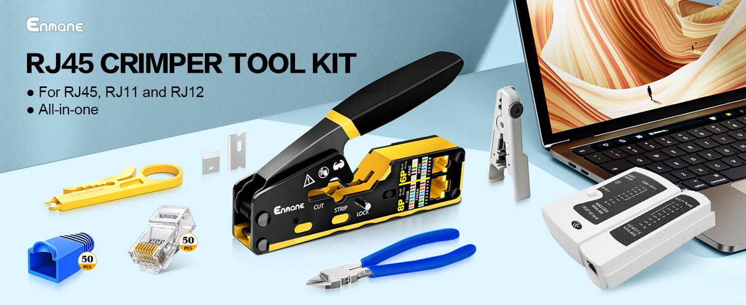 rj45 crimper tool kit