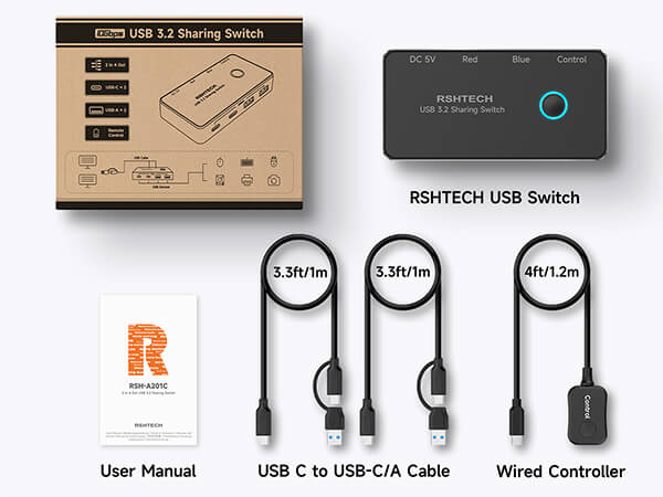 rshtech usb switch A201C