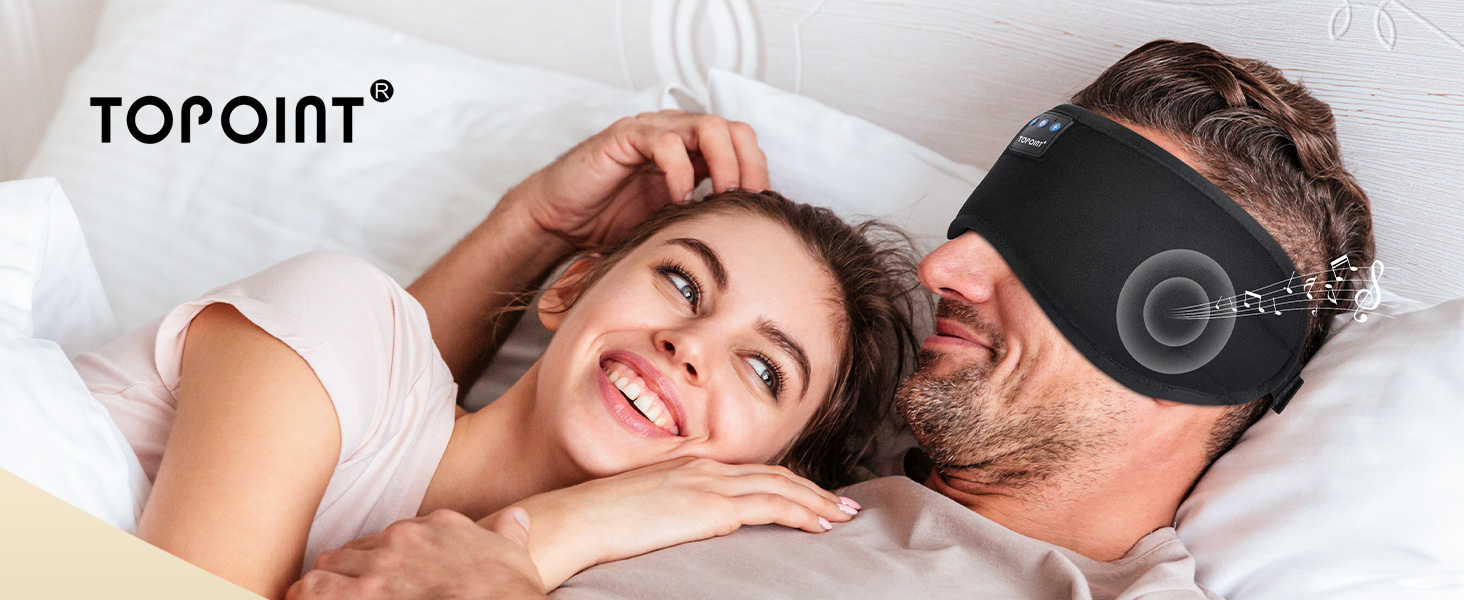 Sleep Mask Headphones Wireless Bluetooth