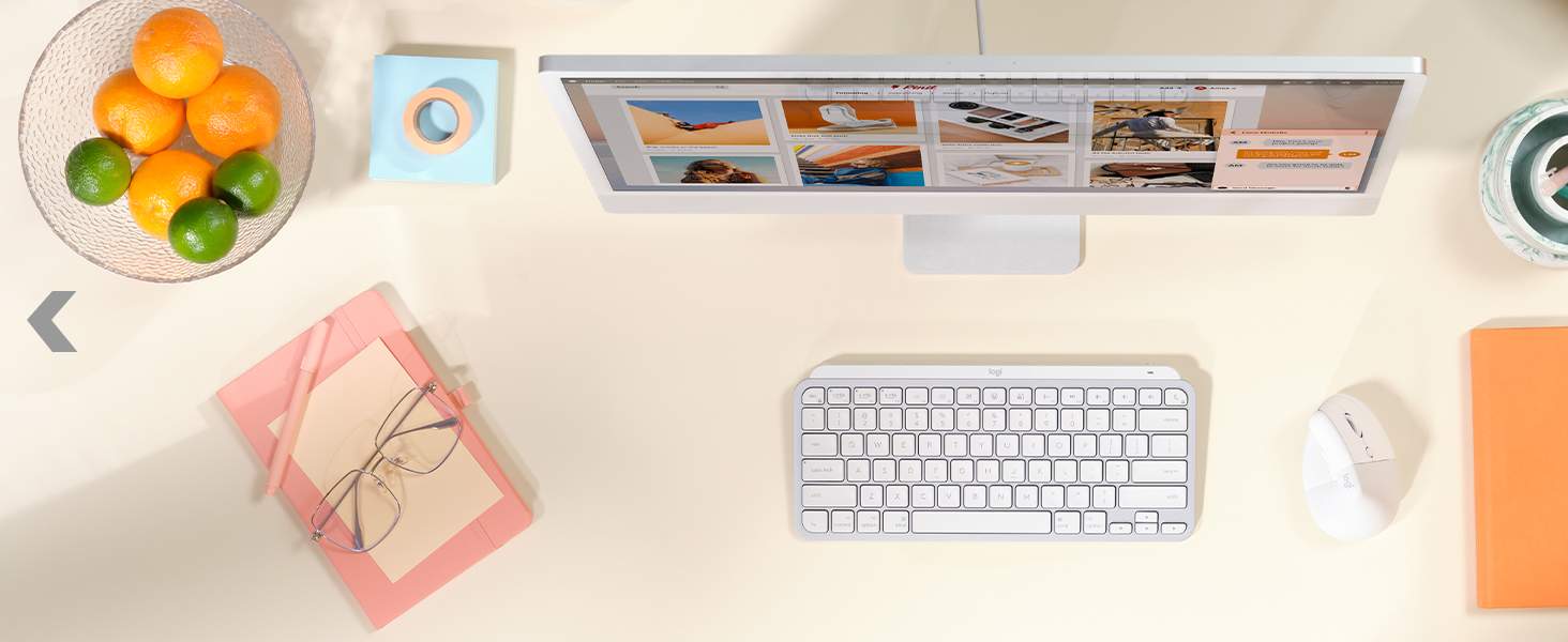 Lift for Mac mouse and MX Keys Mini keyboard