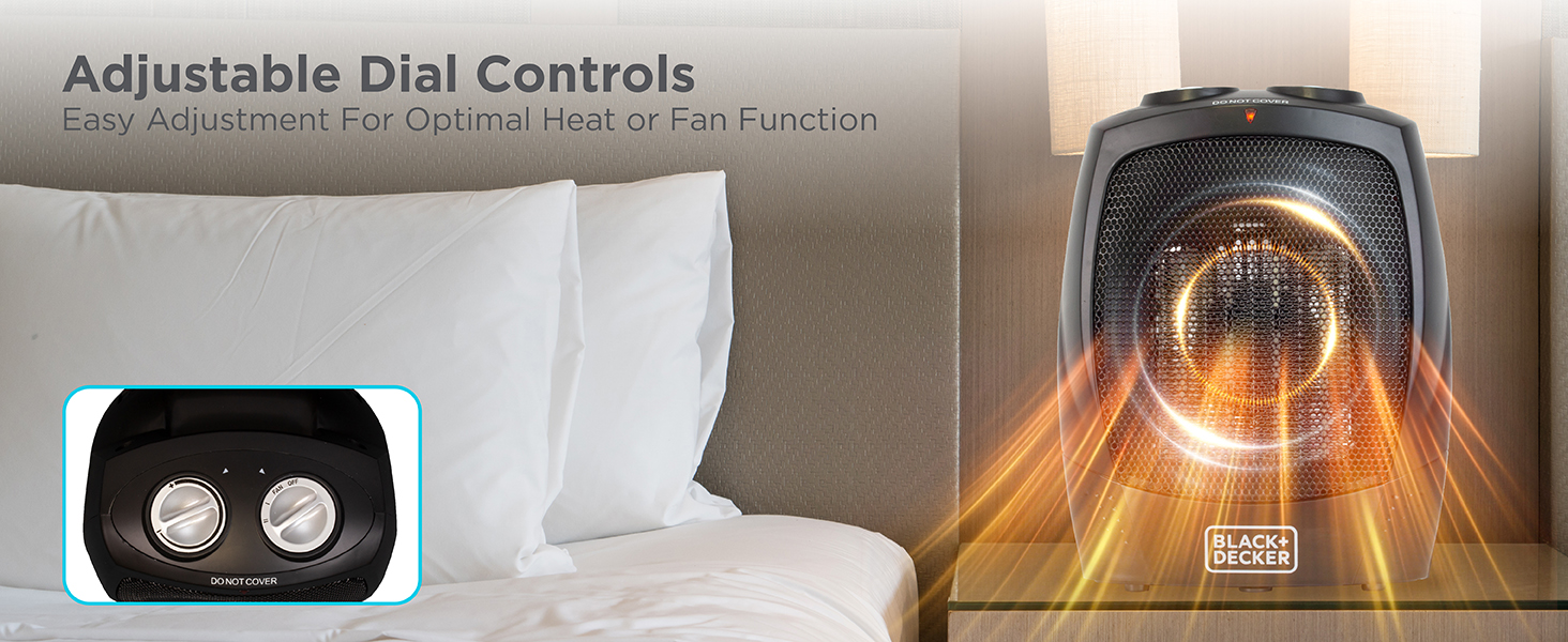 BLACK+DECKER Portable Space Heater