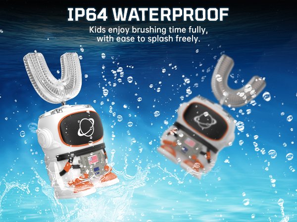 Kids Electric Toothbrush with IPX7 Waterproof Design