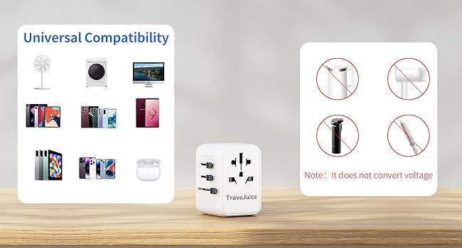 Universal plug adapter