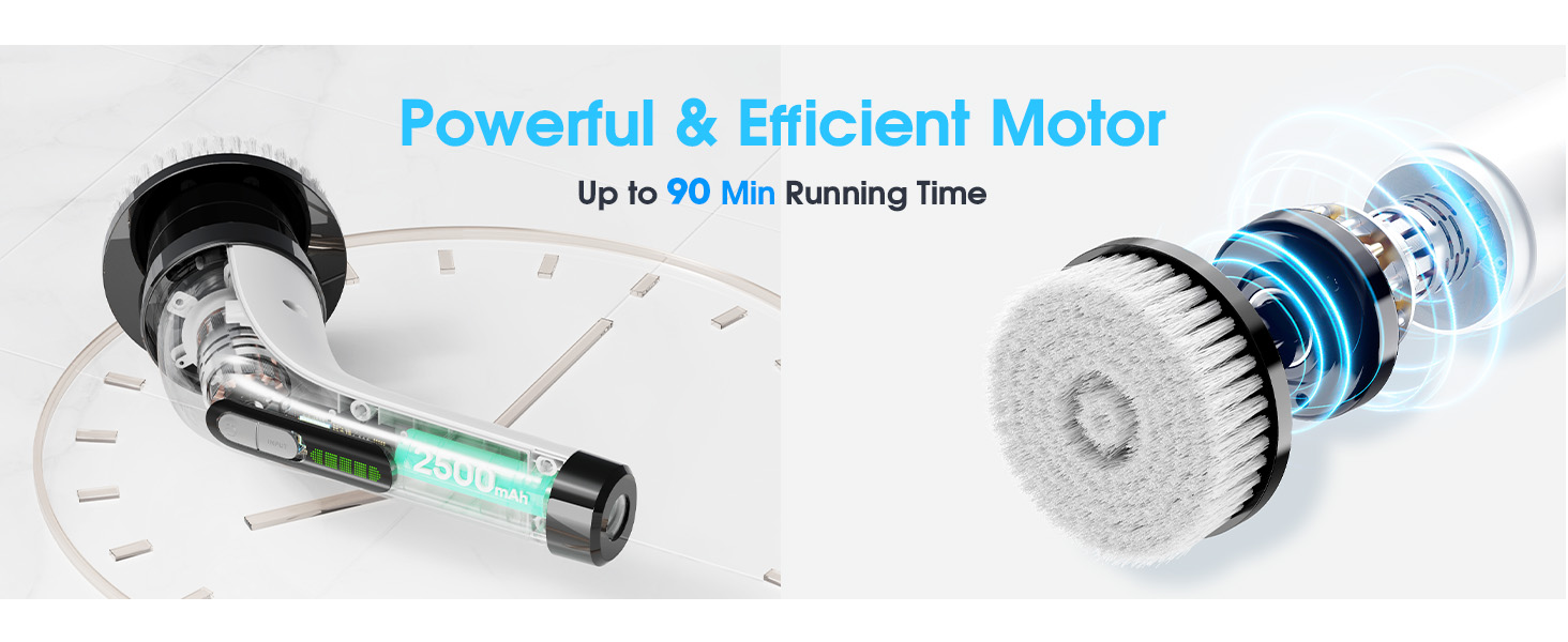 electric bathroom scrubbing brush bathroom scrubber electric shower cleaner