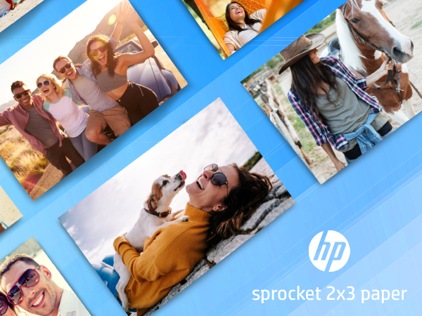 HP Sprocket 2x3" Premium Zink Sticky Back Photo Paper