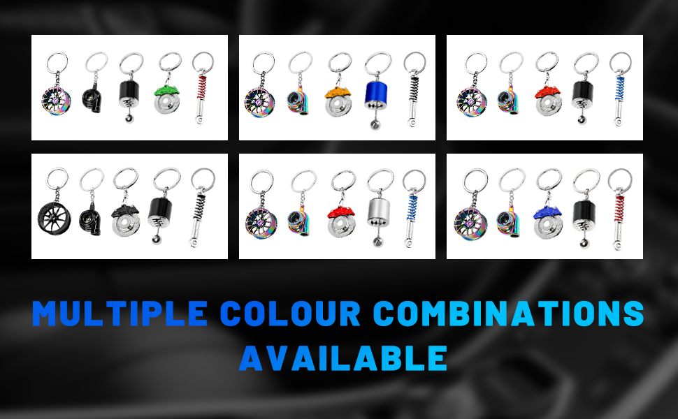 This keychain is small in size and light in weight individually, which won&amp;#39;t occupy too much space.