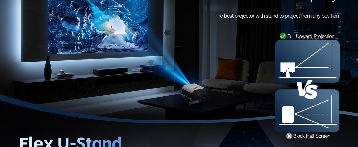 projector with wifi and bluetooth