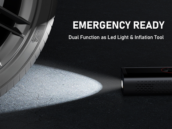 portable tire inflator for car