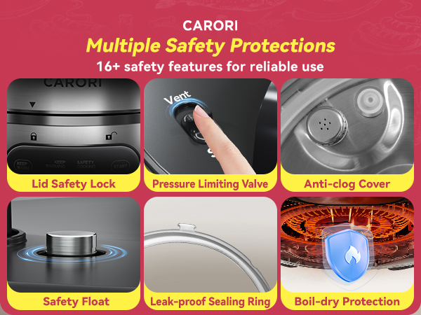 16+ safety protections