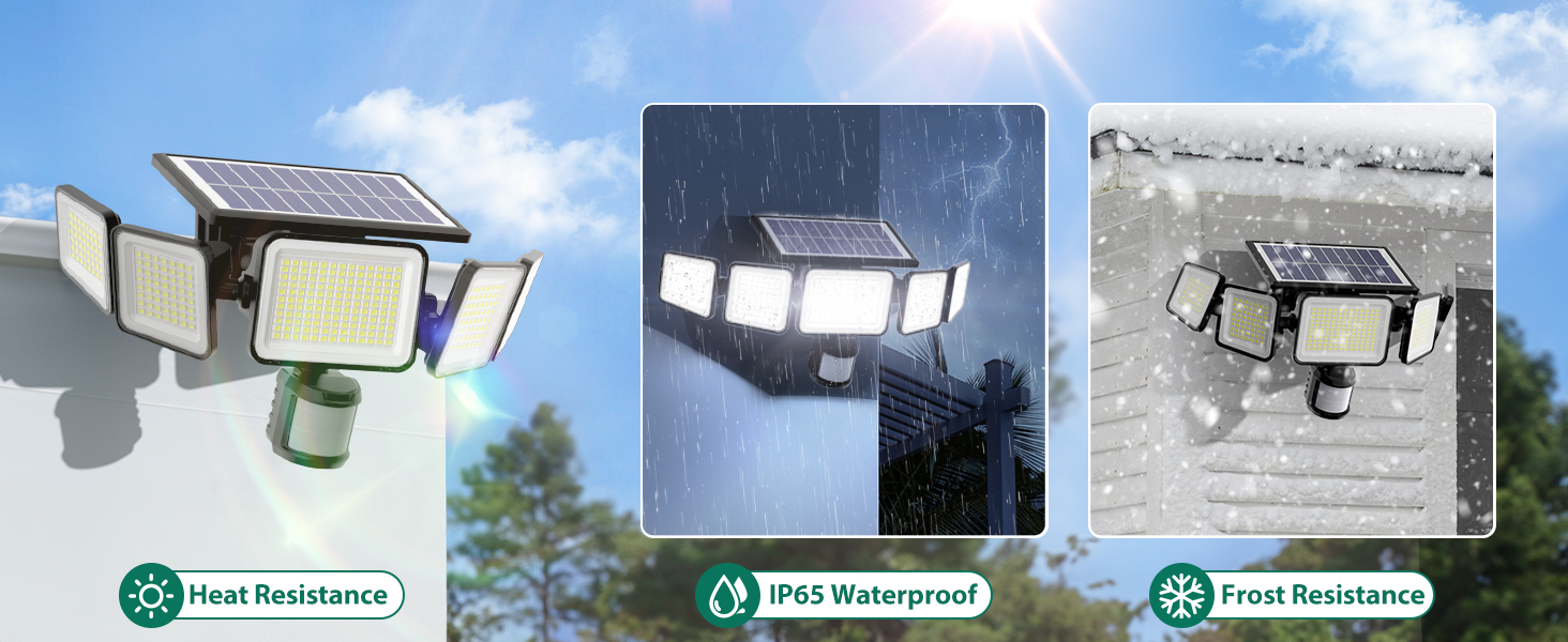 IP65 Waterproof solar lights outdoor