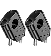 LOKTENWO Aluminum Alloy 7/8” (22mm) Motorcycle Handlebar Risers, Universal Handlebar Mount Clamp ...