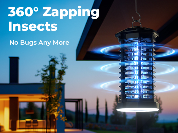 Bug Zapper Outdoor Indoor Waterproof